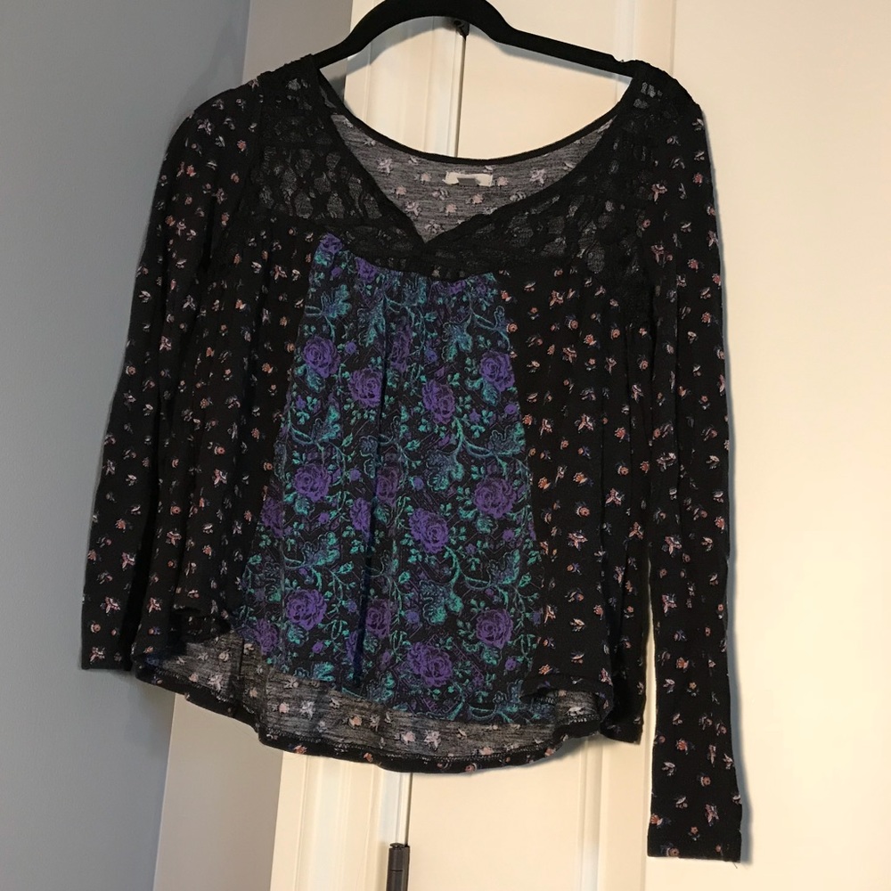 Floral top // Urban Outfitters